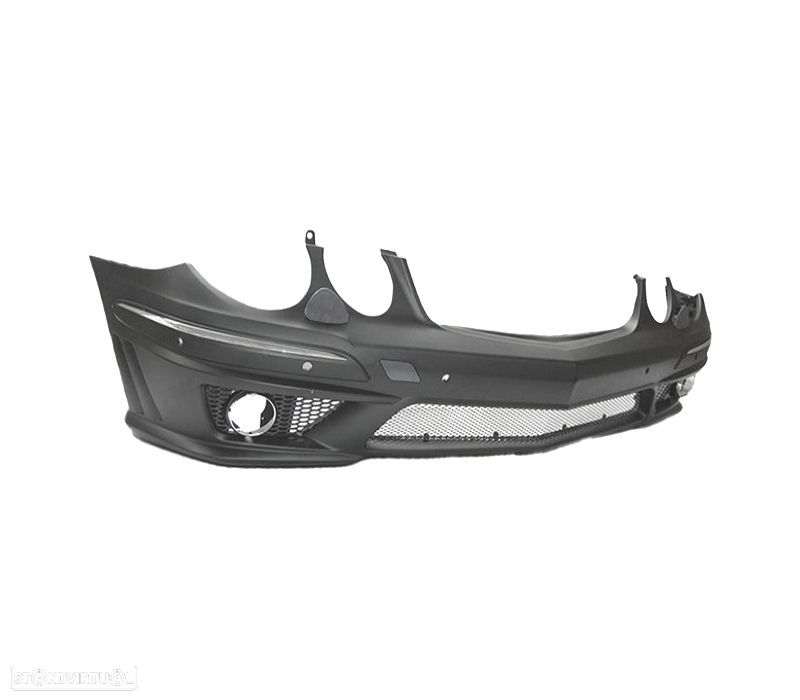 PÁRA-CHOQUES FRONTAL MERCEDES CLASE E W211 06-09 LOOK AMG C63 PDC SRA - 2