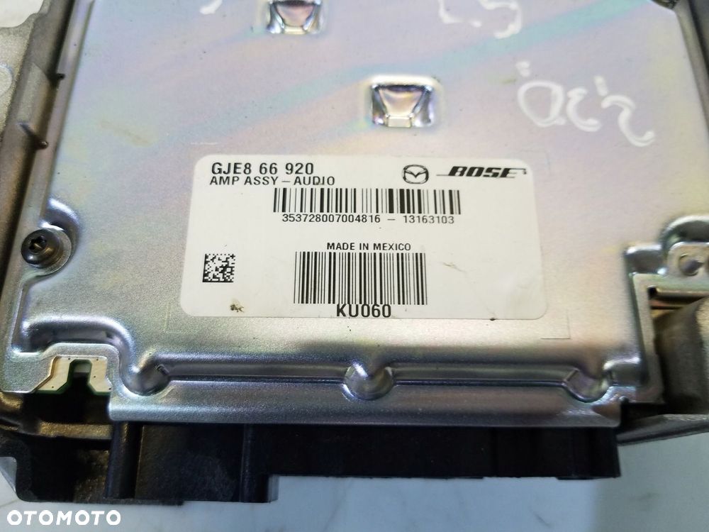 WZMACNIACZ MAZDA 6 III GJ GJE866920 - 3