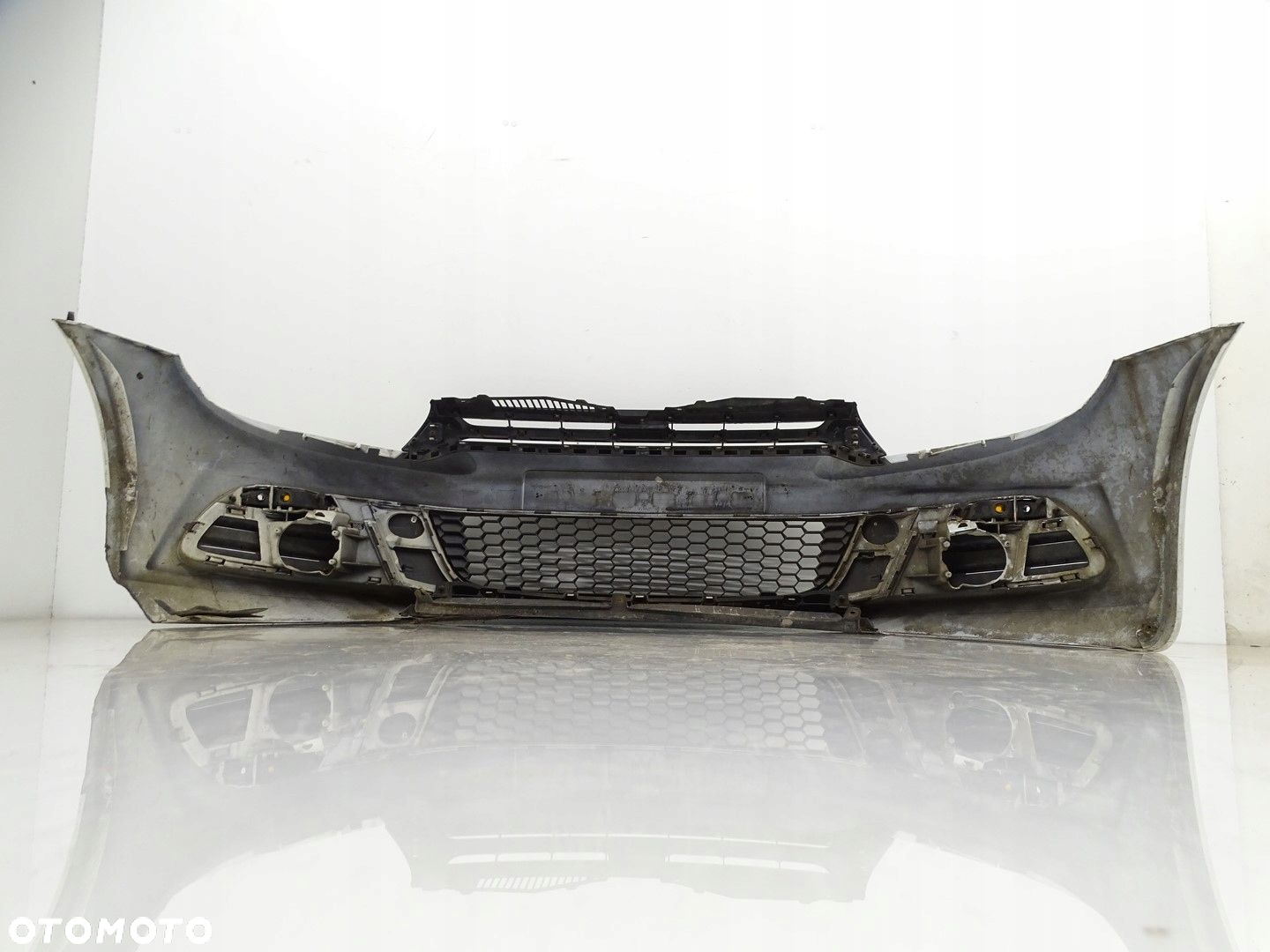 KPL ZDERZAK PRZÓD PRZEDNI  GRILL VW SCIROCCO III 1K8 2008-2014R BIAŁY LB9A - 12