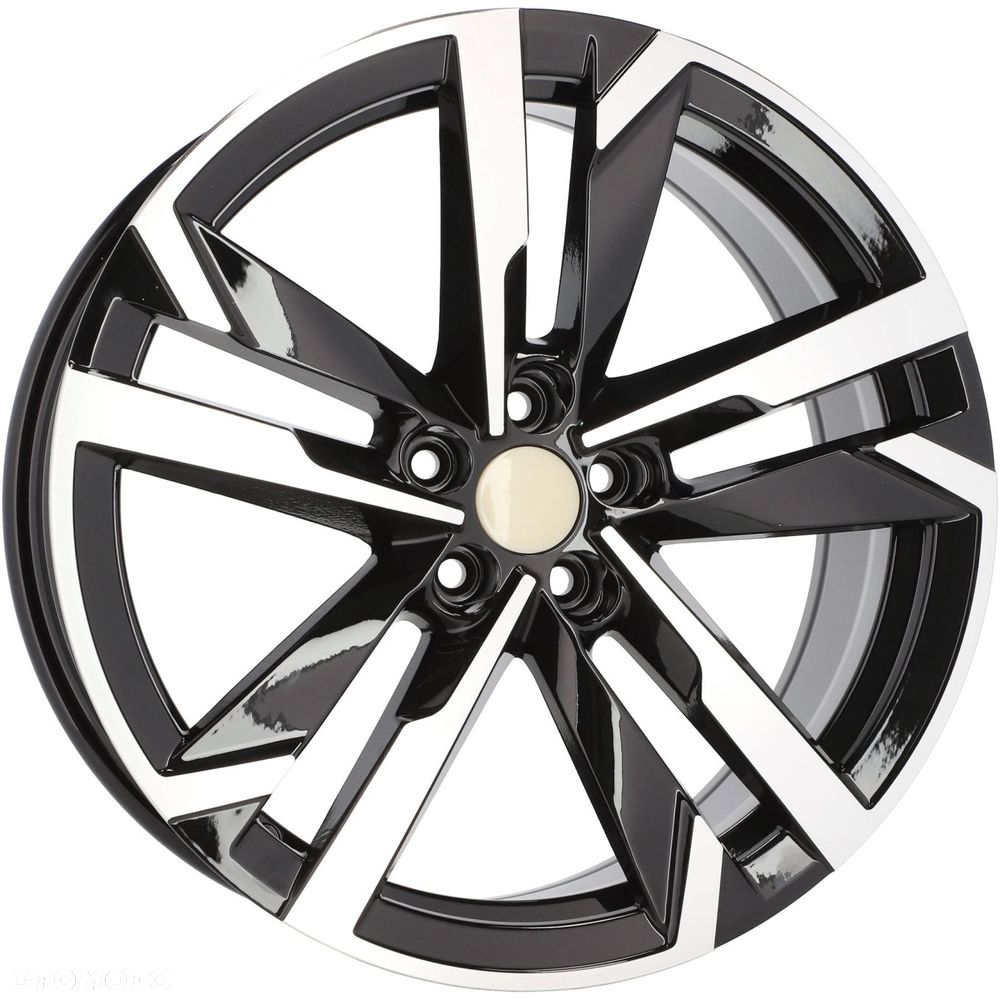 4x Felgi 17 m.in. do SKODA Karoq Kodiaq Octavia Scout Superb Yeti SEAT Leon Tarraco - FBX254 - 8