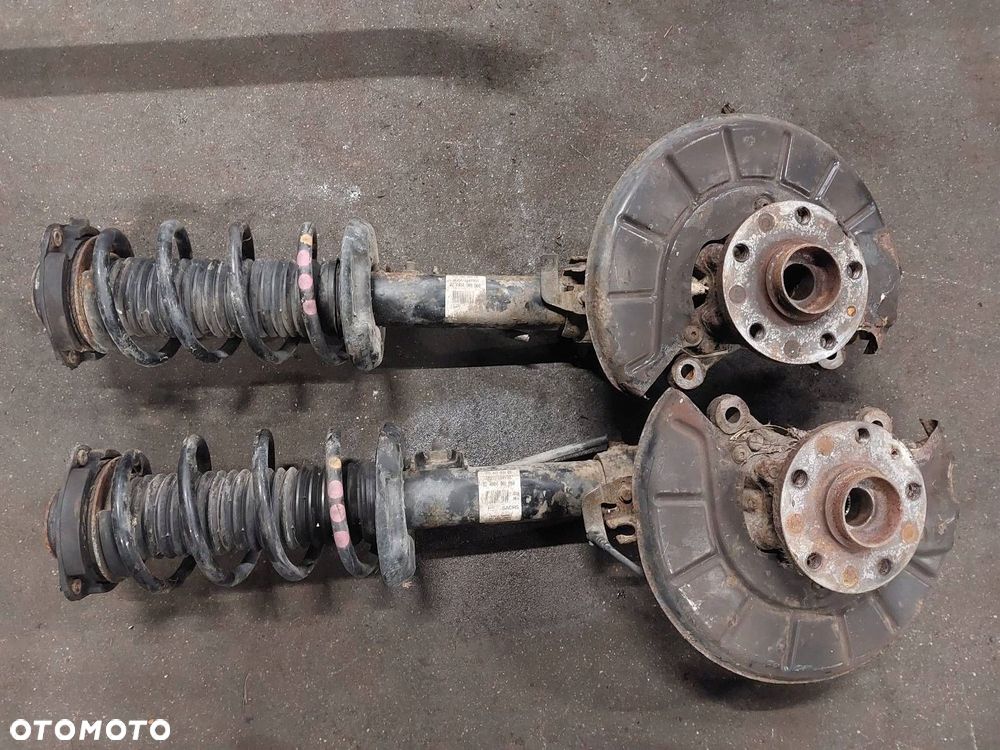 AMORTYZATOR SPRĘŻYNA ZWROTNICA LEWY + PRAWY PRZÓD ALTEA XL 2.0 TDI - 1