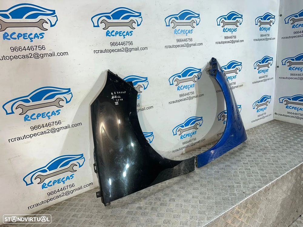 .Guardalamas Frente Frontal Esquerdo Direito Original Renault Scenic 3 631000010R 631010010R 2009 - 2016 - 3