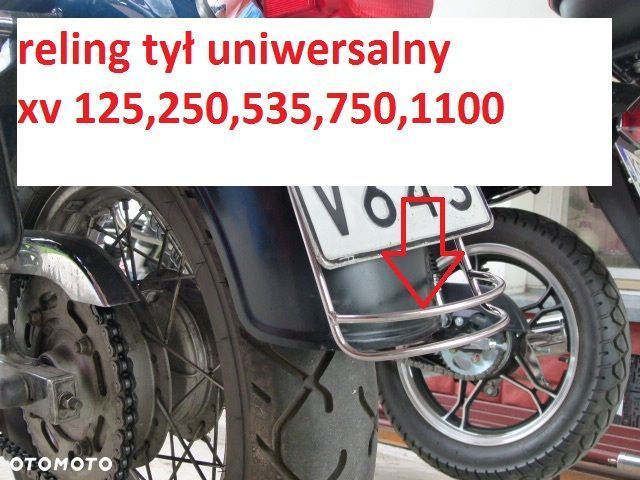 Reling tylny przedni błotnik yamaha virago xv 750 itd 125 - 1