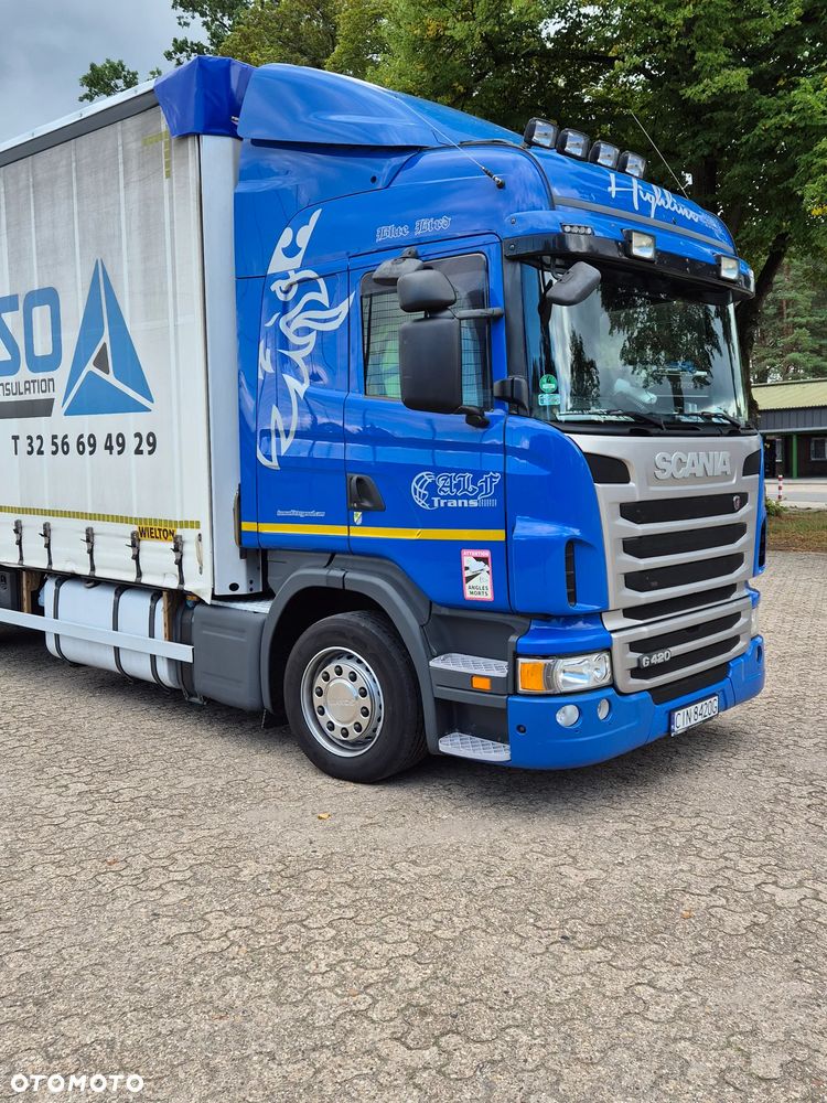 Scania G420HPI ZESTAW PRZESTRZENNY 120m³ 38Epal 2x7,7m- wzorowy stan! - 9