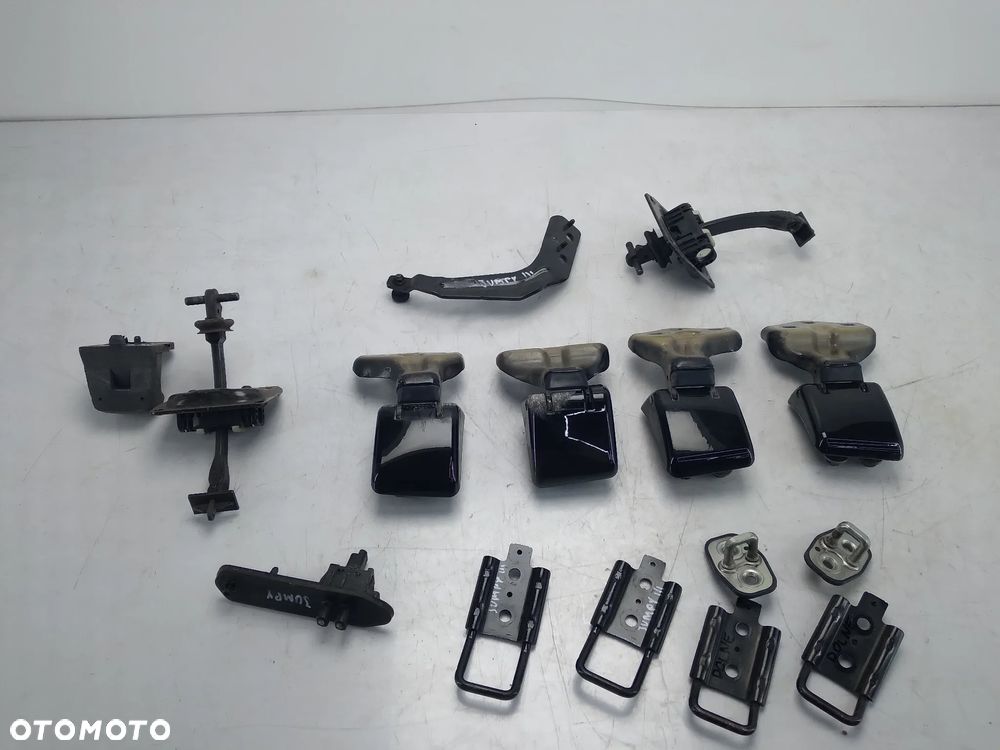 Rolka drzwi zawias tył rygiel Jumpy III Proace ogranicznik tył - 2