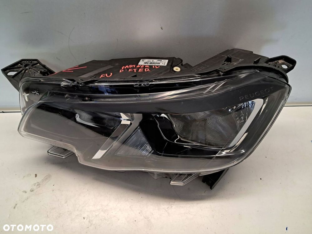peugeot partner 4 iv rifter lewa lampa przednia 9816826980 - 2