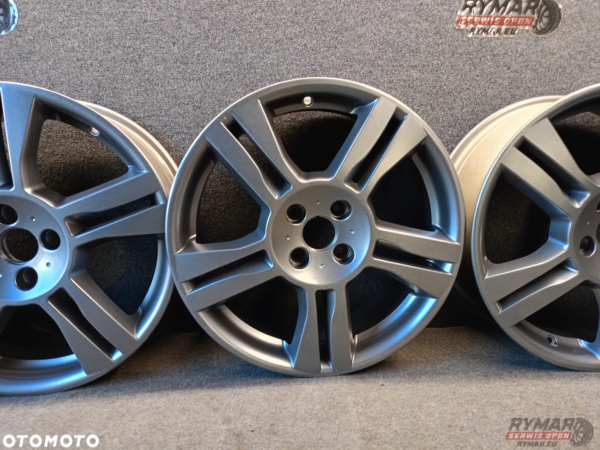 ŚLĄSK ALUFELGI 7X17" 4x100 ET55 ORYGINAŁ RENAULT TWINGO II RS KOMPLET - 4