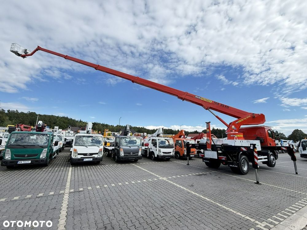 MAN TGM 18.340 Zwyżka BISON Palfinger 35 KS Podnośnik Koszowy - 22