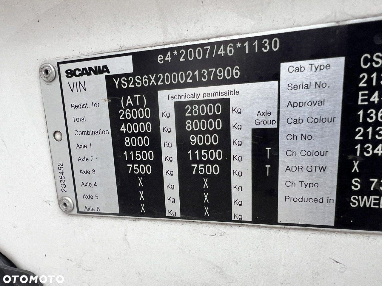 Scania s730 zestaw z przyczepa 2017/18 v8 palfinger dźwig z hds 6x2/4 - 23