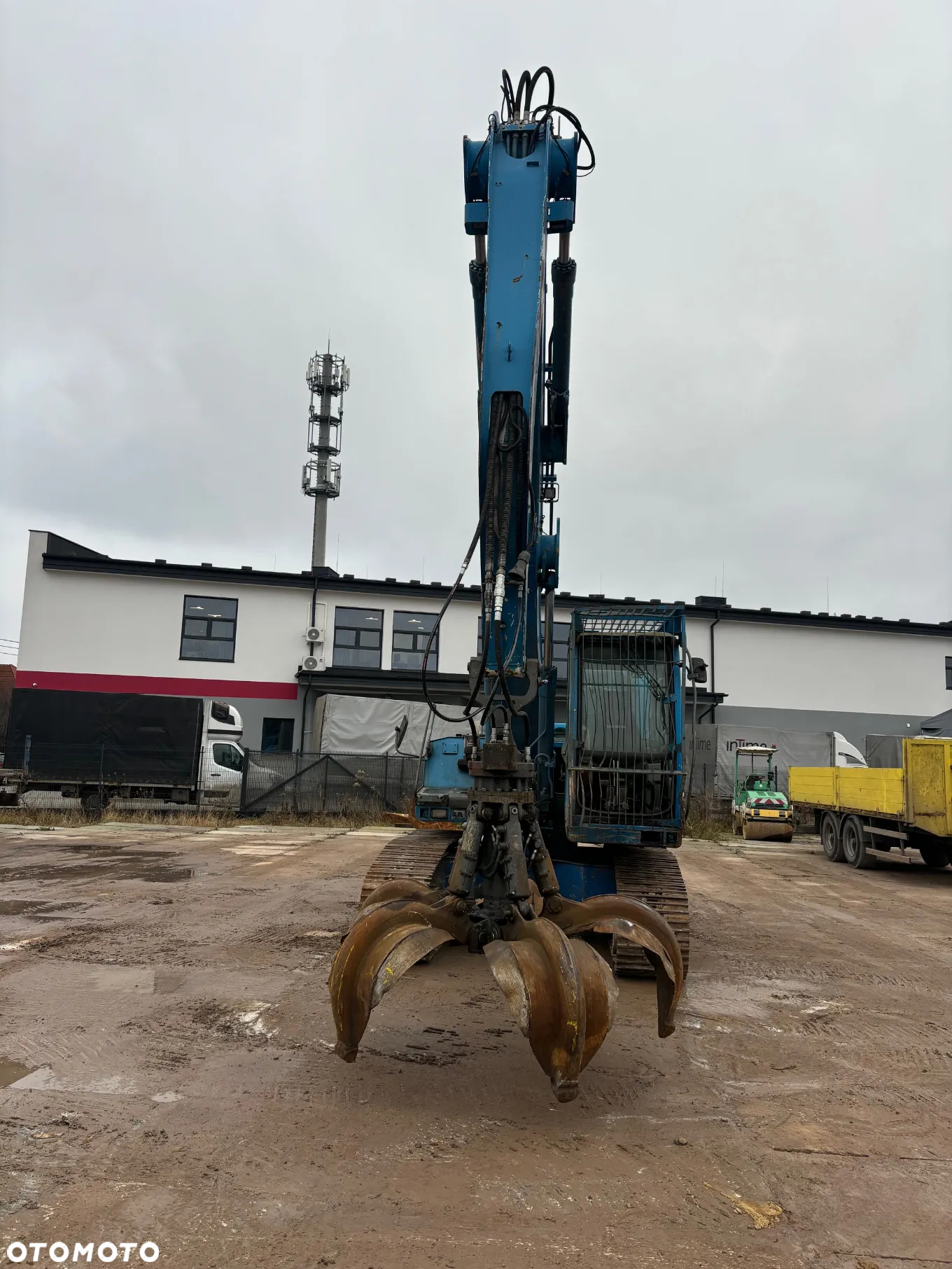 Liebherr R904C / Do złomu / Przeładunkowa / Chwytak /Podnoszona Kabina / - 9