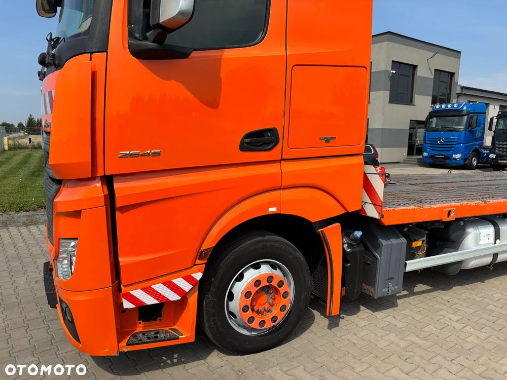 Mercedes-Benz Actros 2645 6x2 kabina Big Space, SOLO STAR z przyczepą POLKON zestaw niskopodwoziowy , laweta , autoholowanie, transport pojazdów , transport maszyn, pojazd do transortu słomy, mega, lowdeck, cały na poduszkach w bardzo dobrym stanie z Niemiec - 29
