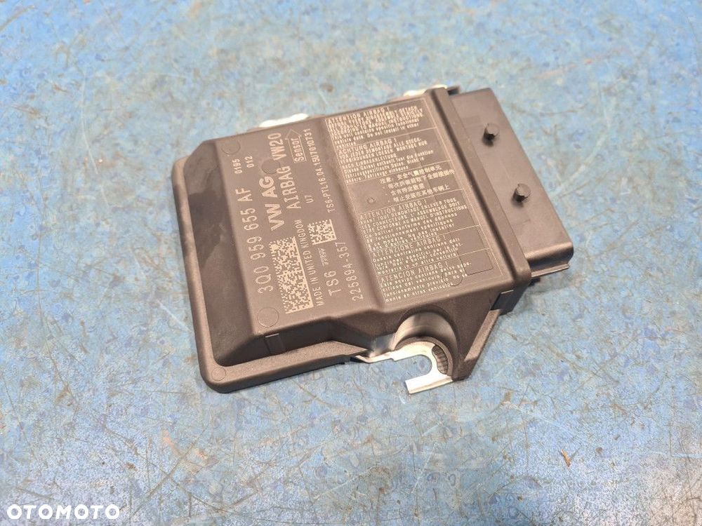 VOLKSWAGEN PASSAT B8 STEROWNIK SRS AIRBAG X 3Q0959655AF LI7F CUAA - 5