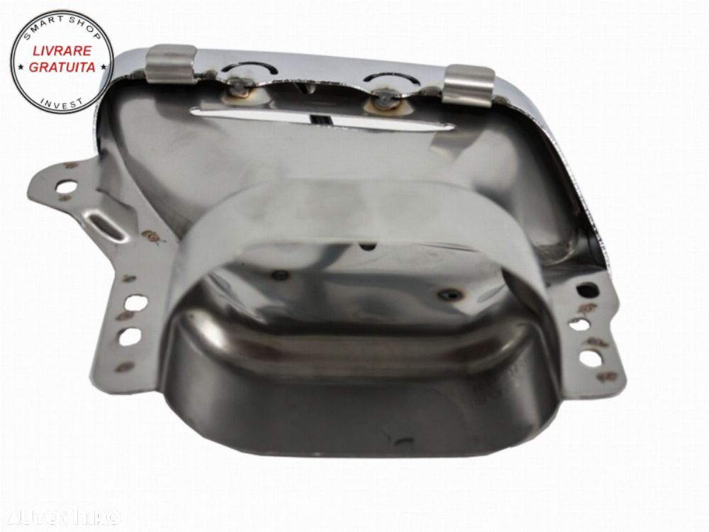 Difuzor Bara Spate cu Ornamente Evacuare Mercedes CLA W117 X117 Shooting Brake (20- livrare gratuita - 12