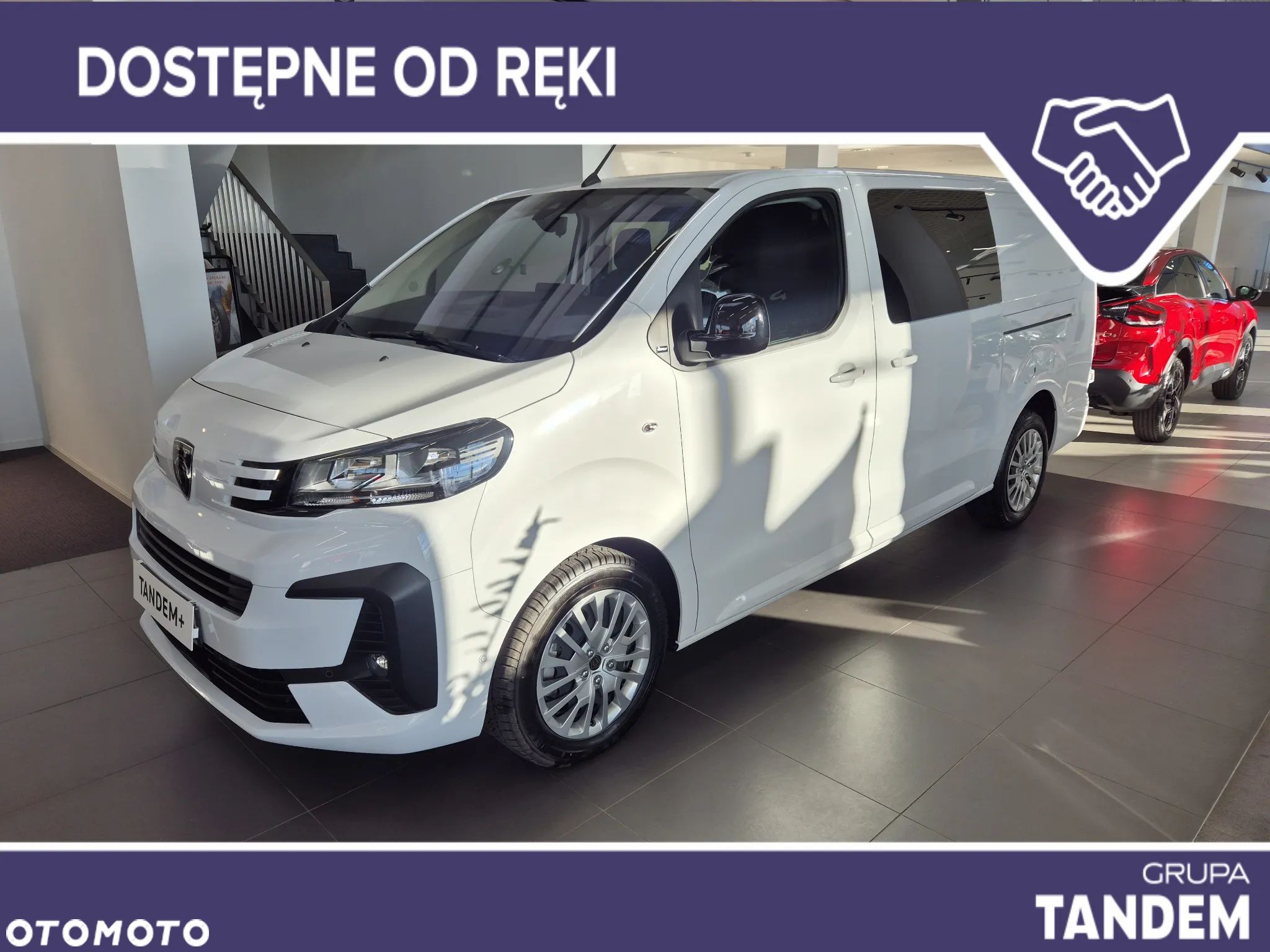 Peugeot Nowy Expert Furgon Long Brygadowy 6 miejsc 2.0 HDI 144KM !! OD RĘKI !! - 1