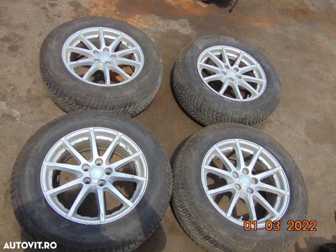 Jante Range Rover evoque r17 jante aluminiu cu anvelope de iarna Land Rover Discovery sport velar - 1