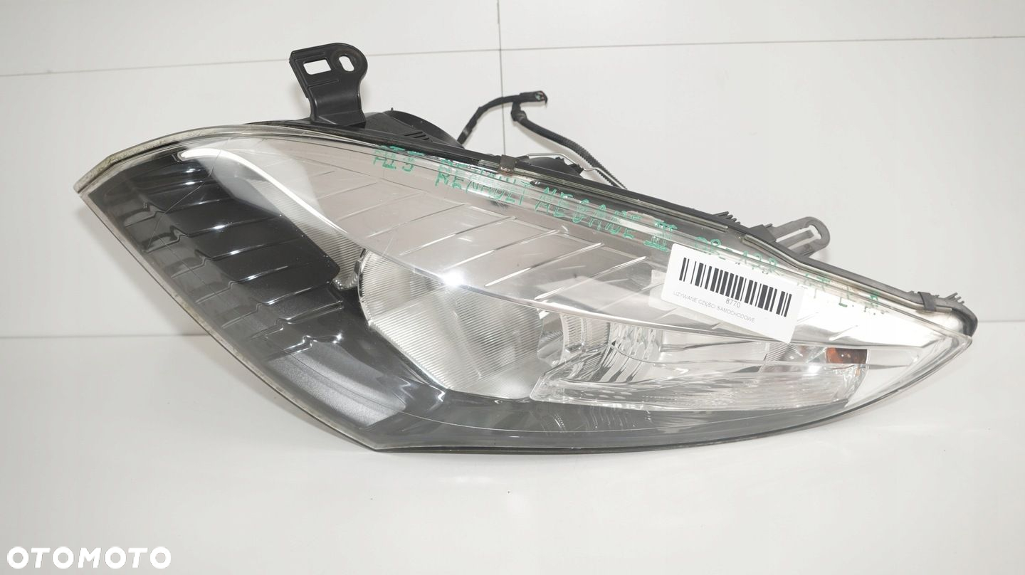 LAMPA LEWY PRZÓD RENAULT MEGANE III 3 08-12R - 3