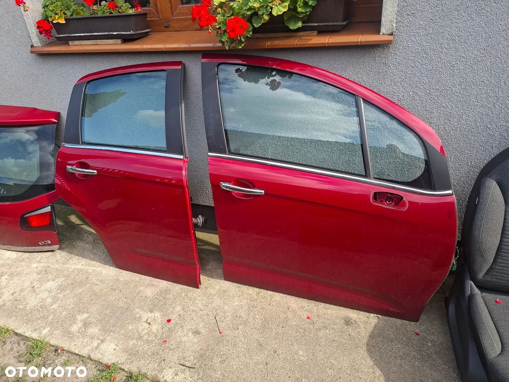 Citroen c3 II kolor EPY drzwi lewe prawe zderzak klapa - 2