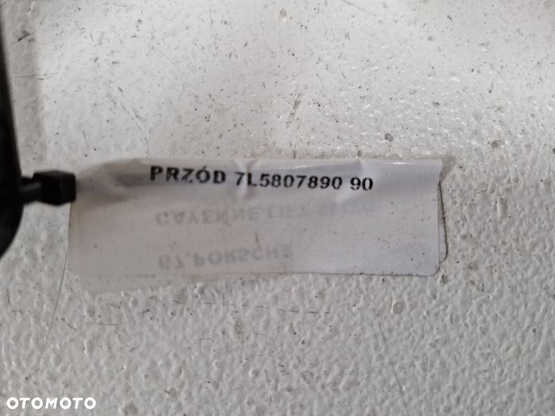PORSCHE CAYENNE 1 I LIFT ŚLIZG UCHWYT ZDERZAKA PRAWY PRZÓD PRZEDNI 7L5807890 - 11