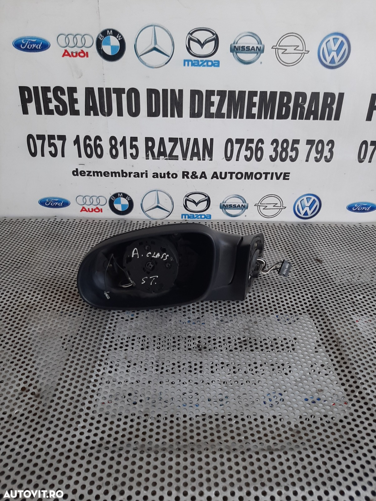 Oglinda Stanga Electrica Fara Sticla Mercedes A Class W168 An 1998-1999-2000-2001-2002-2003-2004 Va - 2