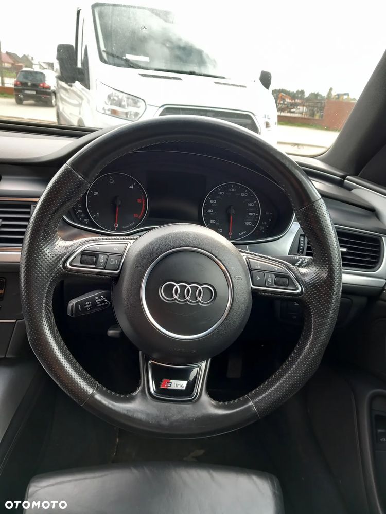 AUDI A6 C7 KIEROWNICA S-LINE SKÓRA MULTIFUNKCJA - 1