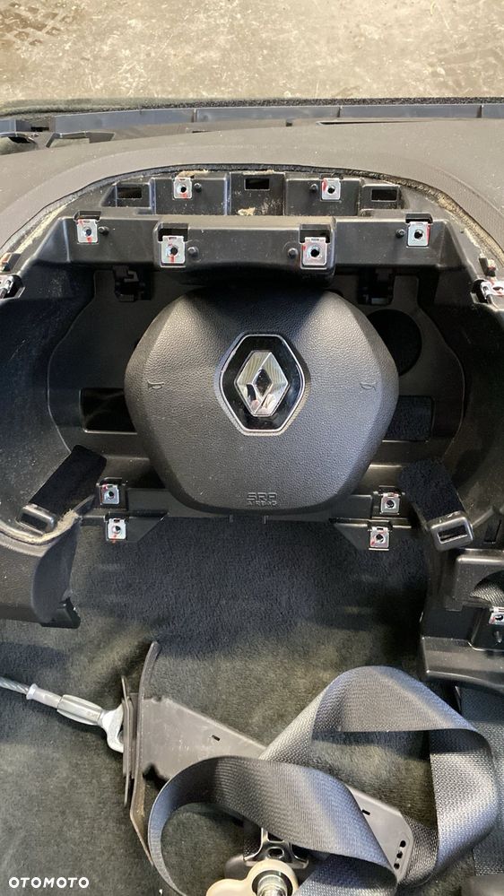 Konsola deska pasy airbag oryginał Renault Koleos II - 2
