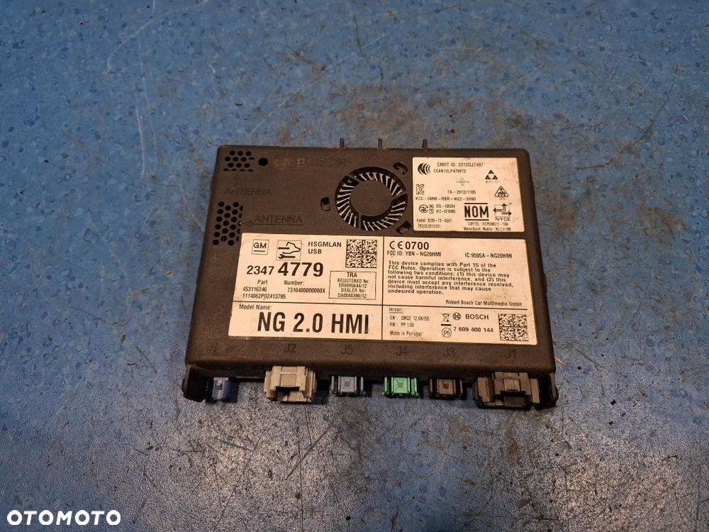 OPEL INSIGNIA A MODUŁ NAWIGACJI 23474779 - 1