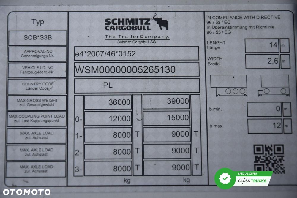 Schmitz Cargobull SKO FP 60 ThermoKing SLXi 300 - 16