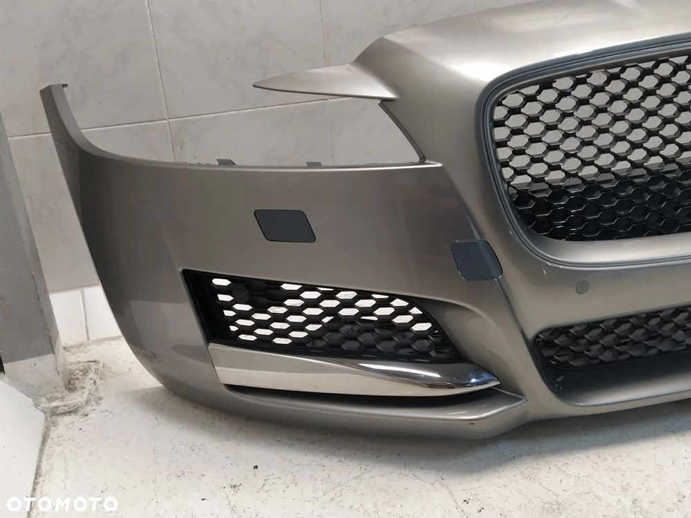 JAGUAR XF X260 ZDERZAK PRZÓD PRZEDNI KOMPLETNY 4XPDC SPRYSKIWACZE GRILL ATRAPA CHŁODNICY ZNACZEK WIĄZKA ORYGINAŁ - 4