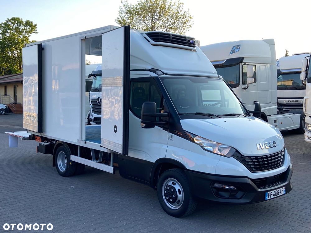 Iveco Daily 35C14 • 2020 • Carrier Xarios 350 • Chłodnia • Mroźnia • -29°C +20°C • Winda Dhollandia • AeroKit • Bliźniak • Sprowadzone - 17