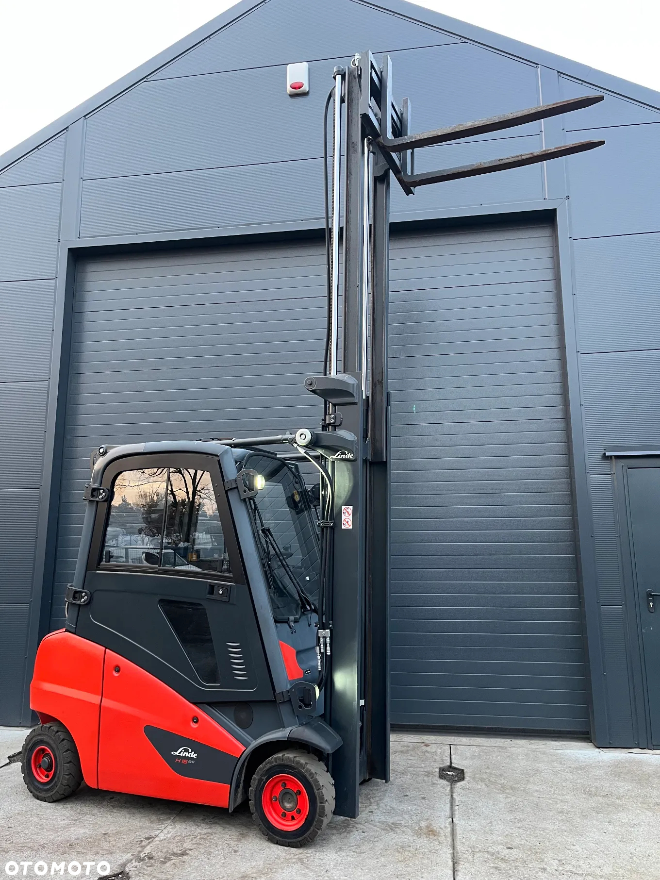 Linde H16-T Gaz LPG, Pełna kabina, Przesuw boczny, maszt Standard - 10