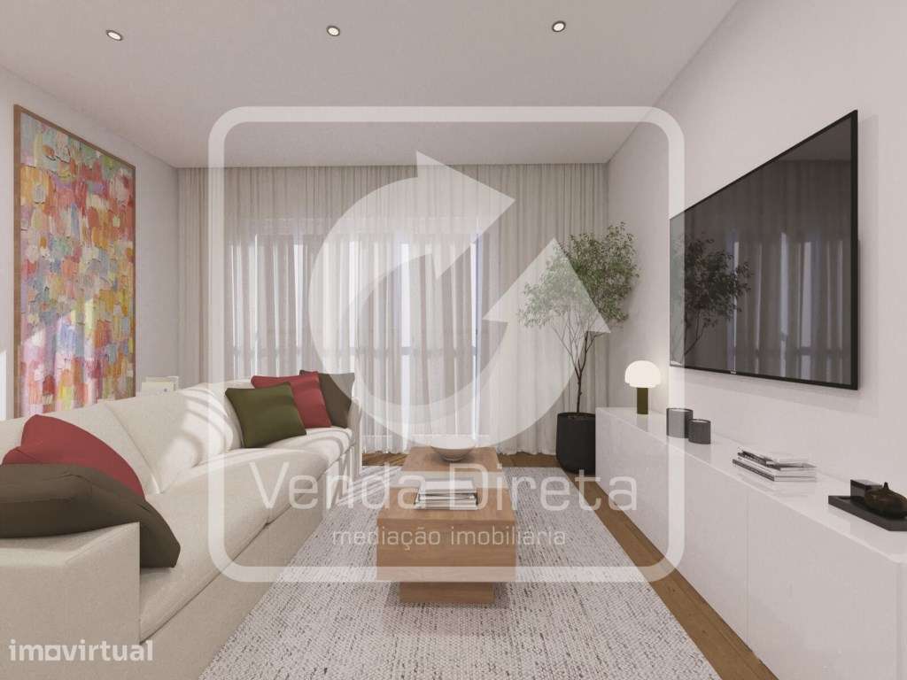 Apartamento T2 Novo com 120.05 m² | Parqueamento e Excelentes Acaba... - Grande imagem: 5/24