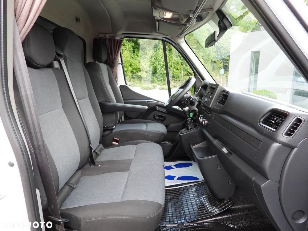 Renault MASTER PLANDEKA 10 PALET WEBASTO TEMPOMAT LEDY PNEUMATYKA KLIMATYZACJA  165KM - 35