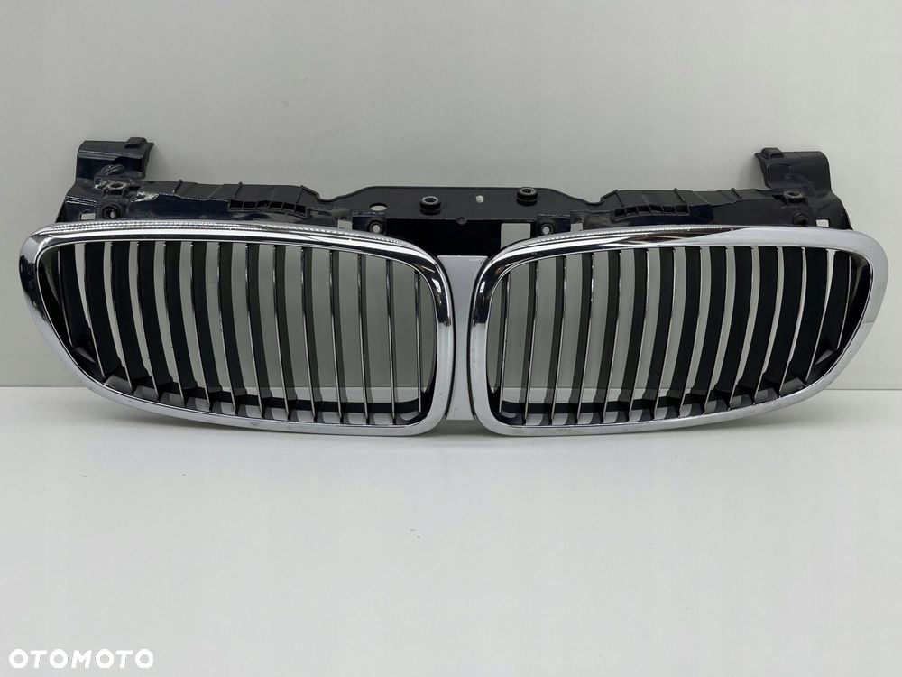 BMW 7 E65 LIFT ATRAPA GRILL NERKI CHROM 7145738 - 2