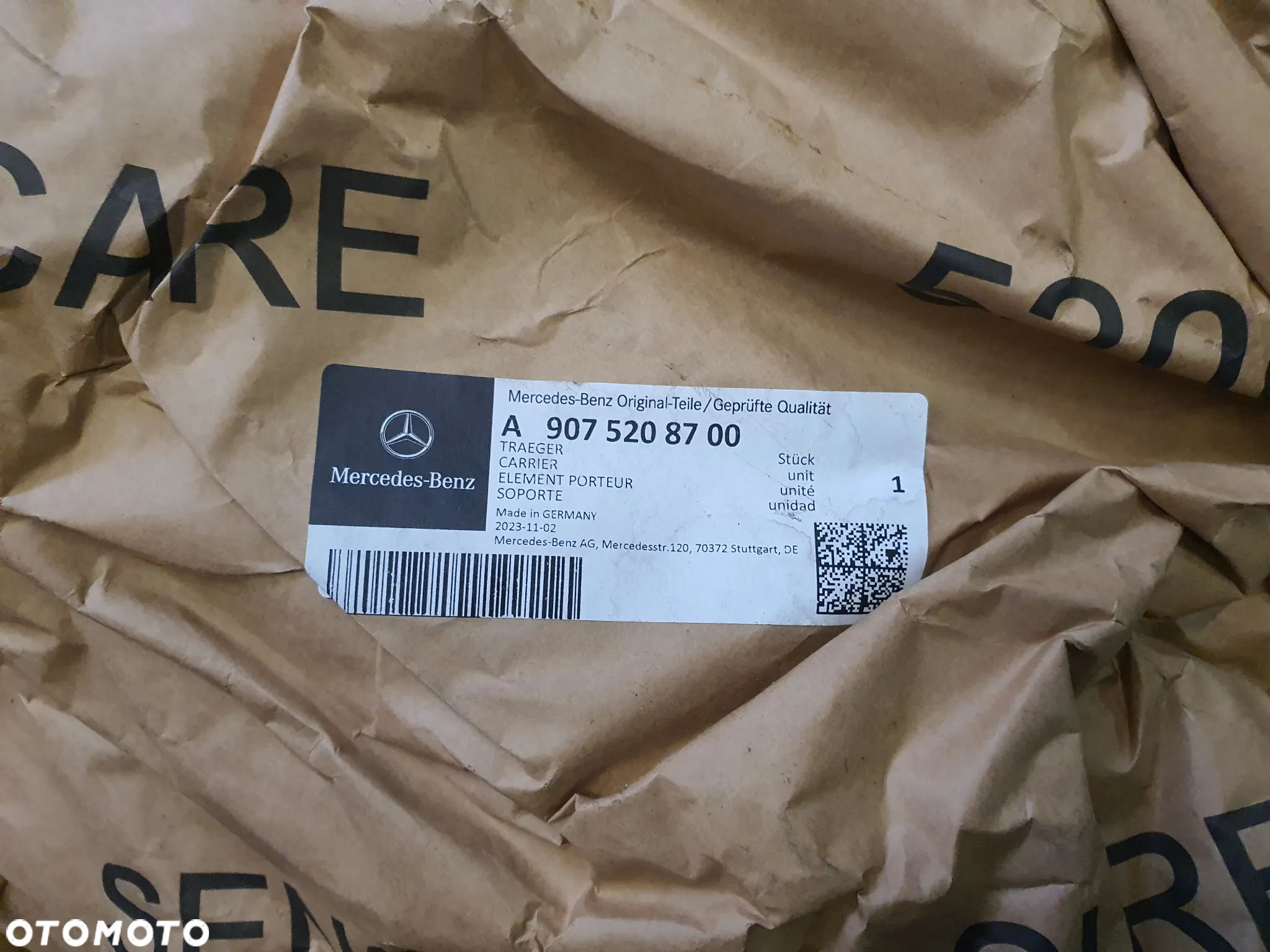 Belka zderzaka tył Mercedes Sprinter 907 VW Crafter 9075208700 - 6