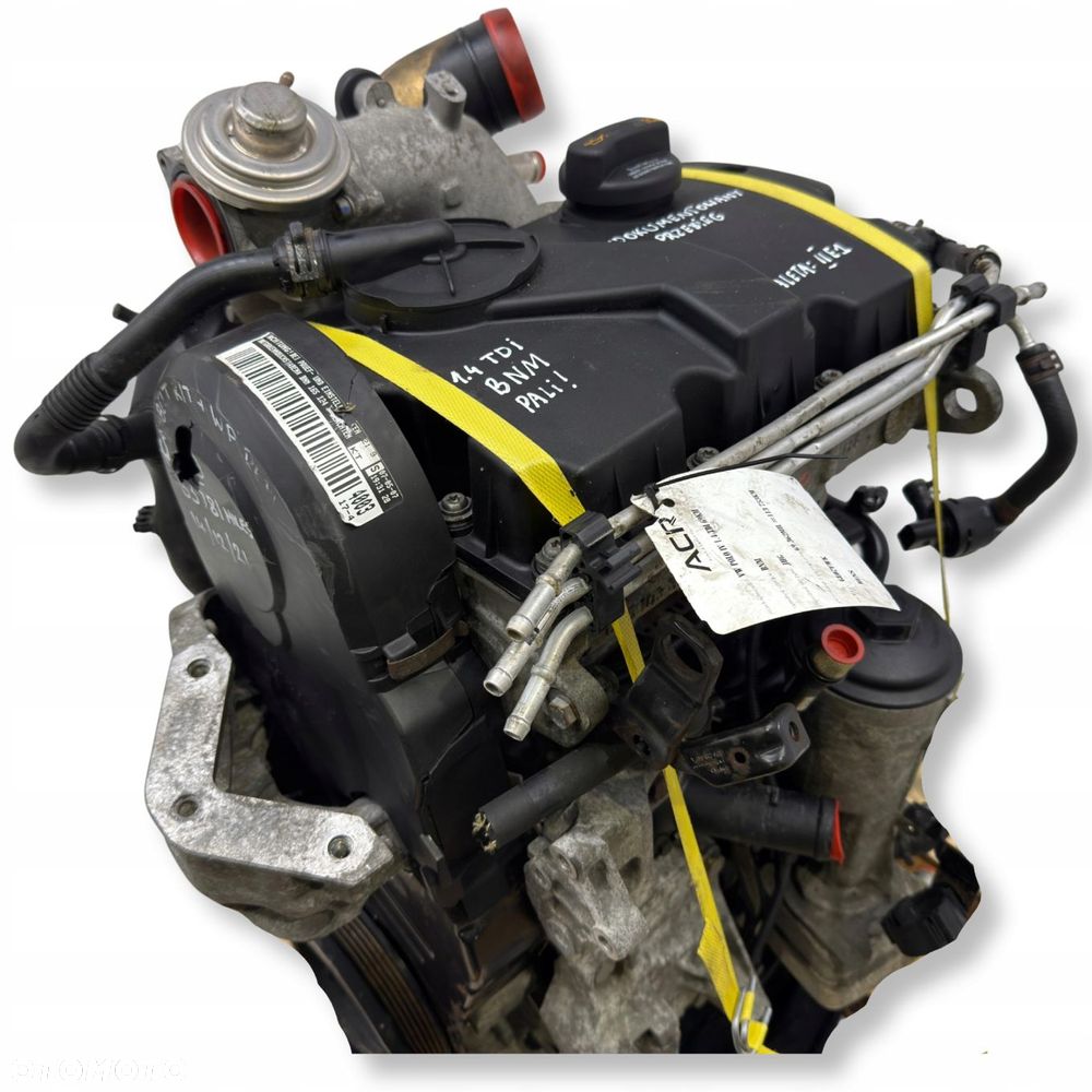 SILNIK KOMPLETNY VW Polo IV Fox Seat Cordoba II Ibiza III 1.4 TDI 70KM BNM - 1
