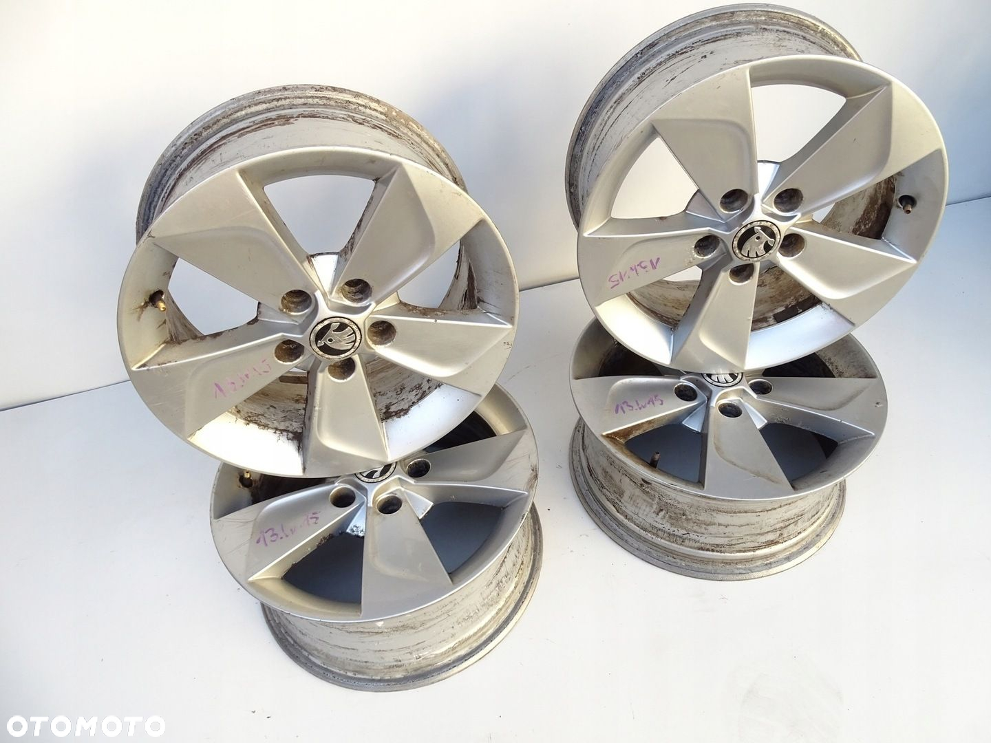 ALUFELGI 16 5x112 ET45 7 5L0601025E SKODA YETI OCTAVIA II SUPERB II 4x4 - 3