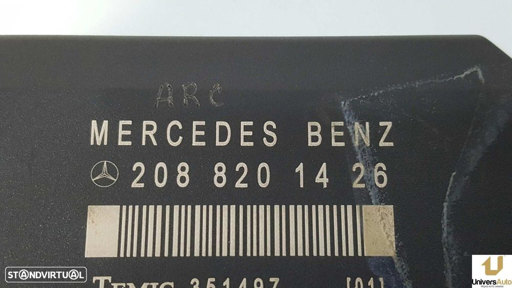 CENTRALINA/BOMBA FECHO CENTRAL MERCEDES CLASE CLK (W208) COUPE 230 COMPRESSOR (2... - 2
