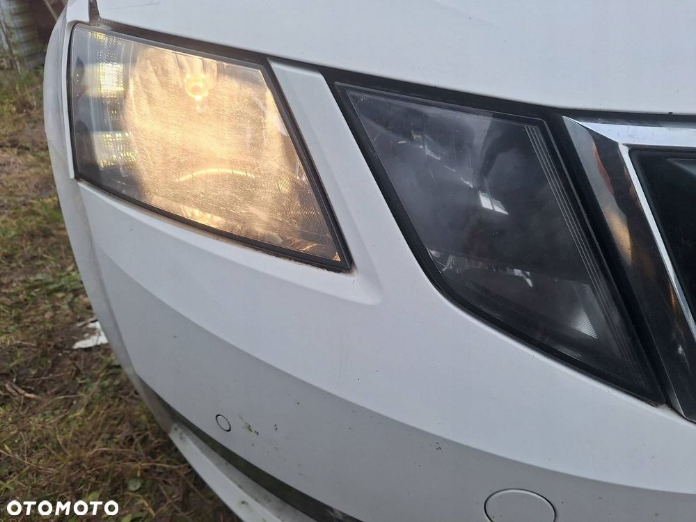 KOMPLETNY PRZÓD MASKA LAMPA BŁOTNIK SKODA OCTAVIA III LIFT LF9E 16-20r - 2