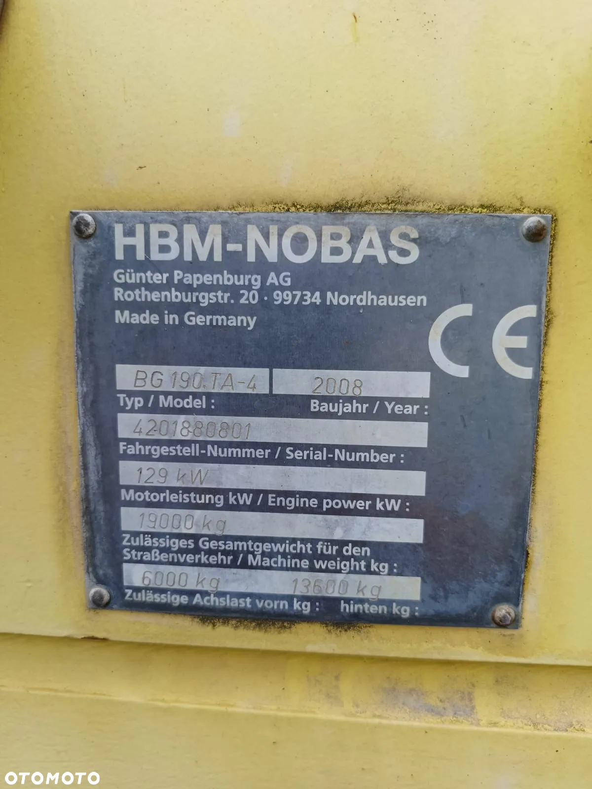 HBM 190 TA-4 6x6 - 9