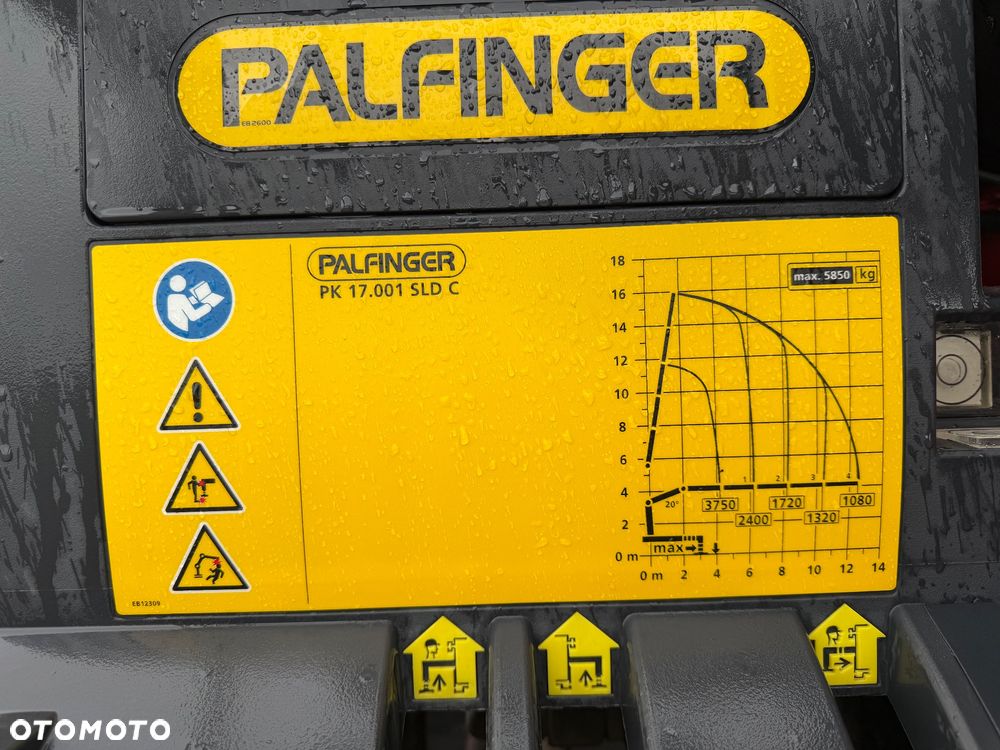 Renault C380 6X2 // SKRZYNIOWY + HDS PALFINGER PK17.001 SLD3 // SUPER STAN - 14