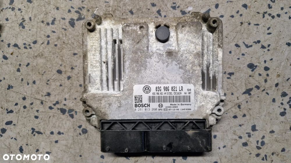 VOLKSWAGEN PASSAT B6 1.9 TDI STEROWNIK SILNIKA 03G906021LR - 1