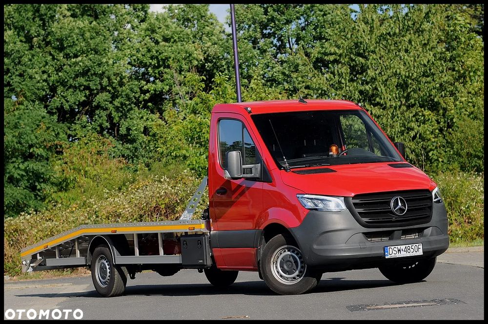 Mercedes-Benz Sprinter 2.0 CDi 150KM Auto Laweta FULL LED Nowa zabudowa Climatronic Elektryka Salon Polska Faktura VAT 23% - 9