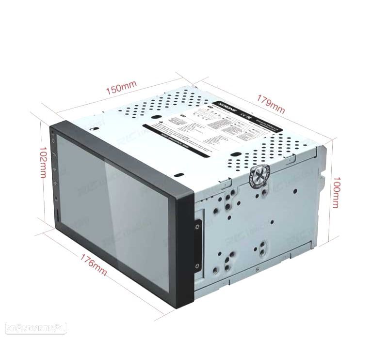 AUTO RÁDIO GPS 7" ANDROID 9.0 2DIM MULTIMEDIA STEREO - 5