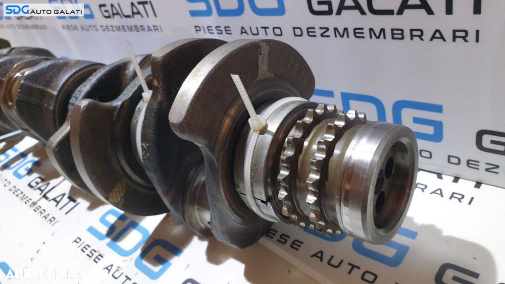 Vibrochen Arbore Cotit BMW Seria 5 E60 E61 525 2.5 D M57 2003 - 2010 - 4