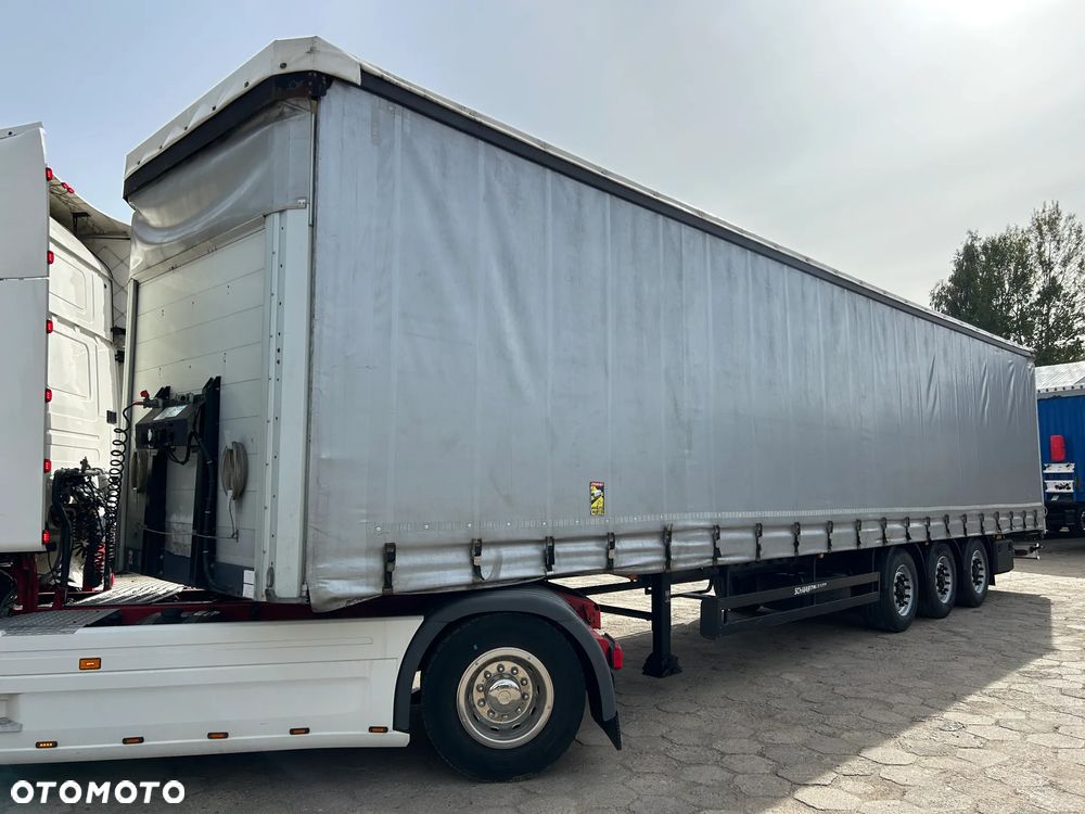 Schmitz Cargobull SCHWARZMULLER / PODNOSZONY DACH 385/55 R 22.5 OPONY / BARDZO LEKKA WAGA 5960 KG / 2016 ROK !! - 3