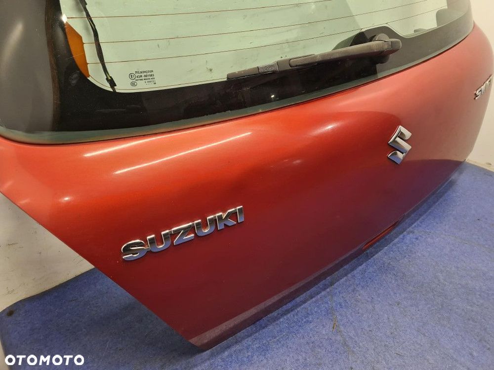 SUZUKI SWIFT IV TYLNA KLAPA BAGAŻNIKA ZFS - 6
