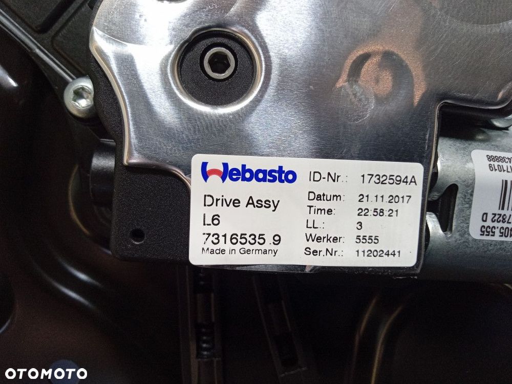 BMW G30 5 SZYBERDACH 8067930 - 6