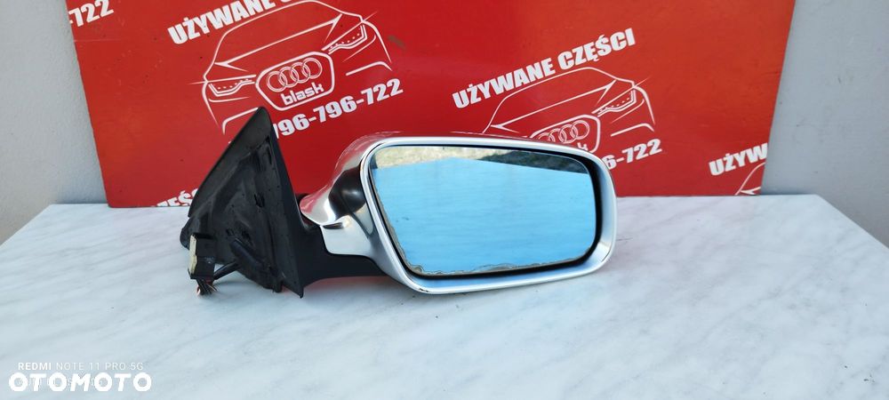 Lusterko Chrom Prawe Przód Audi A6 S6 C5 Części Blask Gołdap - 1