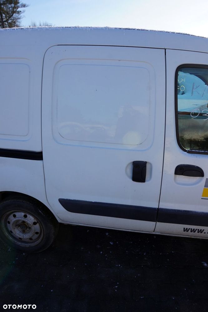 DRZWI TYLNE PRAWE KANGOO I PH2 LIFT O389  BIAŁY RENAULT 2003-2008 - 1