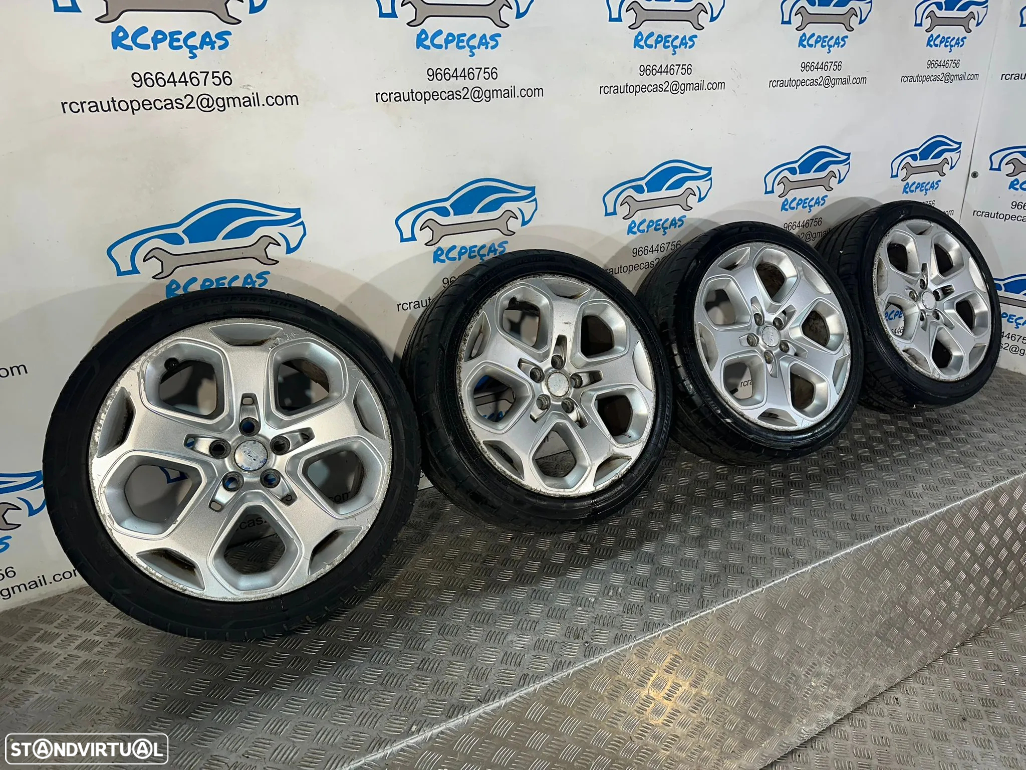 Conjunto Jantes 18 Originais Ford Mondeo iv 4 MK4 8J ET55 7S7J-1007-CB - 3